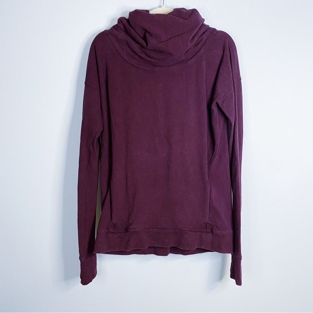Lululemon - Plum Cowl Neck Sweater
